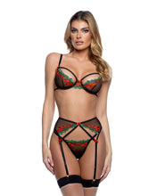 Load image into Gallery viewer, LI792 - Cherry Delight Babydoll 3pc Set