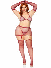 Load image into Gallery viewer, Risk Taker Rhinestone Bra Set