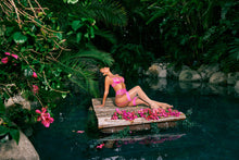 Load image into Gallery viewer, LI620 - Bubblegum Heart 3-Piece Garter Short Set