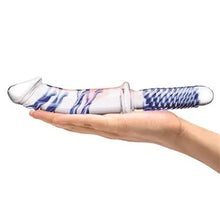 Load image into Gallery viewer, Glas Realistic Double Glass Dildo Handle 11 in.