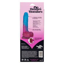 Load image into Gallery viewer, Naughty Bits Ombre Hombre Vibrating Dildo
