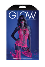 Load image into Gallery viewer, Hypnotic Bodystocking Neon Pink