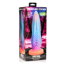 Load image into Gallery viewer, Creature Cocks Tenta-Cock Glow-In-The-Dark Silicone Dildo
