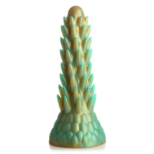 Load image into Gallery viewer, Creature Cocks Stegosaurus Spiky Reptile Silicone Dildo
