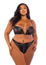 Load image into Gallery viewer, LI699 - Lust &amp; Leather 2-Piece Short Set
