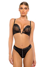 Load image into Gallery viewer, LI699 - Lust &amp; Leather 2-Piece Short Set
