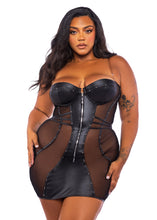Load image into Gallery viewer, LI703 - Lust &amp; Leather Dress
