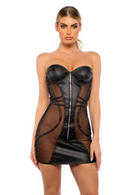 Load image into Gallery viewer, LI703 - Lust &amp; Leather Dress
