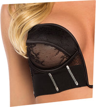 Load image into Gallery viewer, LI712 - Belle Noir 2-Piece Bustier Set
