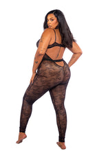 Load image into Gallery viewer, LI715 - Belle Noir Catsuit

