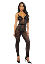 Load image into Gallery viewer, LI715 - Belle Noir Catsuit
