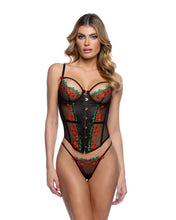 Load image into Gallery viewer, LI793 - Cherry Delight Corset 2pc Set
