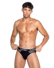 Load image into Gallery viewer, PBLI137 - Playboy Mens Dark Room Briefs
