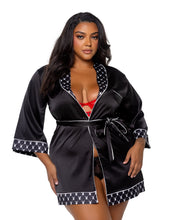 Load image into Gallery viewer, PBLI150 - Playboy Bunny Smoke Lounge Robe
