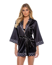 Load image into Gallery viewer, PBLI150 - Playboy Bunny Smoke Lounge Robe
