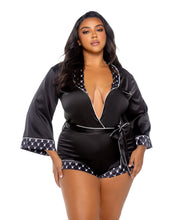 Load image into Gallery viewer, PBLI151 - Playboy Bunny Smoke Lounge Romper
