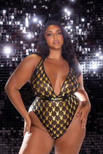 Load image into Gallery viewer, PBLI157 - Playboy Foiled Bunny Teddy
