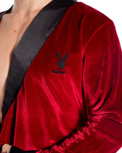 Load image into Gallery viewer, PBLI167 - Playboy Mens Smoke Lounge Robe
