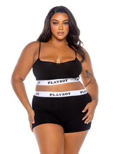 Load image into Gallery viewer, PBLI172 - Playboy Bunny Sport Lounge Bralette 2pc Set
