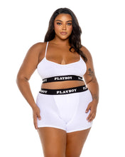 Load image into Gallery viewer, PBLI172 - Playboy Bunny Sport Lounge Bralette 2pc Set
