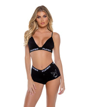 Load image into Gallery viewer, PBLI178 - Playboy Bunny Slumber Lounge Bralette 2pc Set
