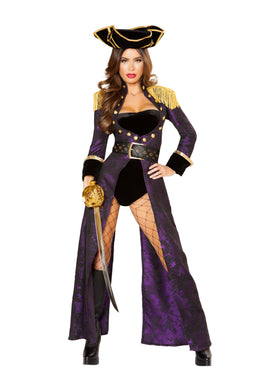 10104 - Confidential Society 4pc Pirate Queen Costume