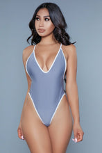 Load image into Gallery viewer, 1981 Payton Swimsuit Grey
