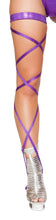Load image into Gallery viewer, 3322 - Pair of 100” Shimmer Leg Straps with Attached Garter
