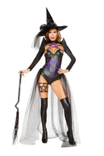 Load image into Gallery viewer, 4793 - Roma Costume 2pc Dark Witch
