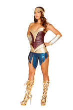 Load image into Gallery viewer, 4850 - Roma Costume 4pc American Heroine Wonder Woman DC Comics Marvel
