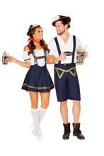 Load image into Gallery viewer, 4884 - Roma Costume 3pc Bavarian Beauty Serving Wench Couples Costume
