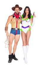 Load image into Gallery viewer, 5019 - 4pc Playful Sheriff Men’s Costume
