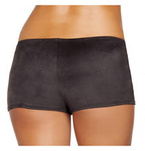 Load image into Gallery viewer, SH224 Black Suede Boy Shorts - Roma Costume New Arrivals,New Products,Shorts - 2
