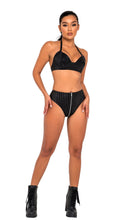 Load image into Gallery viewer, 6125 - High-Waisted Zip-Up Shorts
