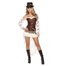 Load image into Gallery viewer, 4576- 7pc Sexy Steampunk Babe - Roma Costume Costumes,New Arrivals,New Products - 1
