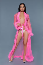 Load image into Gallery viewer, BW1650NP Marabou Robe
