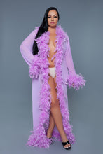 Load image into Gallery viewer, BW834LAV Glamour Robe
