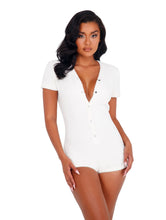Load image into Gallery viewer, LI413 - 1pc Cozy &amp; Comfy Fuzzy Romper with Snap Closure
