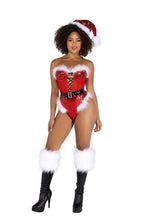 Load image into Gallery viewer, LI511 - Sequin &amp; Mesh Lace-Up Romper
