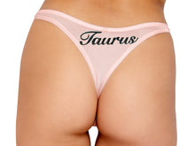 Load image into Gallery viewer, LI530 - Zodiac Taurus Panty
