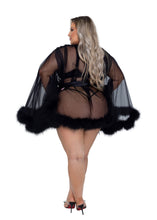 Load image into Gallery viewer, LI531 - Hollywood Glam Luxury Mini Robe
