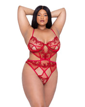 Load image into Gallery viewer, LI640 - Rouge Bow Teddy
