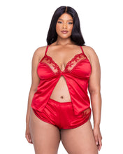 Load image into Gallery viewer, LI642 - Rouge Bow 2-Piece Camisole Lounge Set
