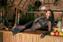Load image into Gallery viewer, LI650 - Coquette Bell Bottom Catsuit
