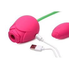Load image into Gallery viewer, Inmi Bloomgasm Rose Duet Pink Sucking Rose &amp; Vibrating Rosette
