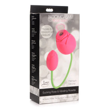 Load image into Gallery viewer, Inmi Bloomgasm Rose Duet Pink Sucking Rose &amp; Vibrating Rosette
