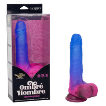 Load image into Gallery viewer, Naughty Bits Ombre Hombre Vibrating Dildo
