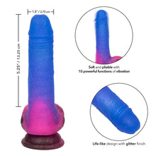 Load image into Gallery viewer, Naughty Bits Ombre Hombre Vibrating Dildo
