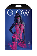 Load image into Gallery viewer, Hypnotic Bodystocking Neon Pink
