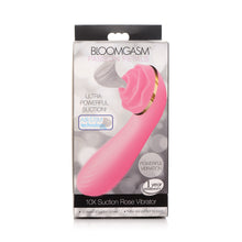 Load image into Gallery viewer, Inmi Bloomgasm Passion Petals 10X Silicone Suction Rose Vibrator
